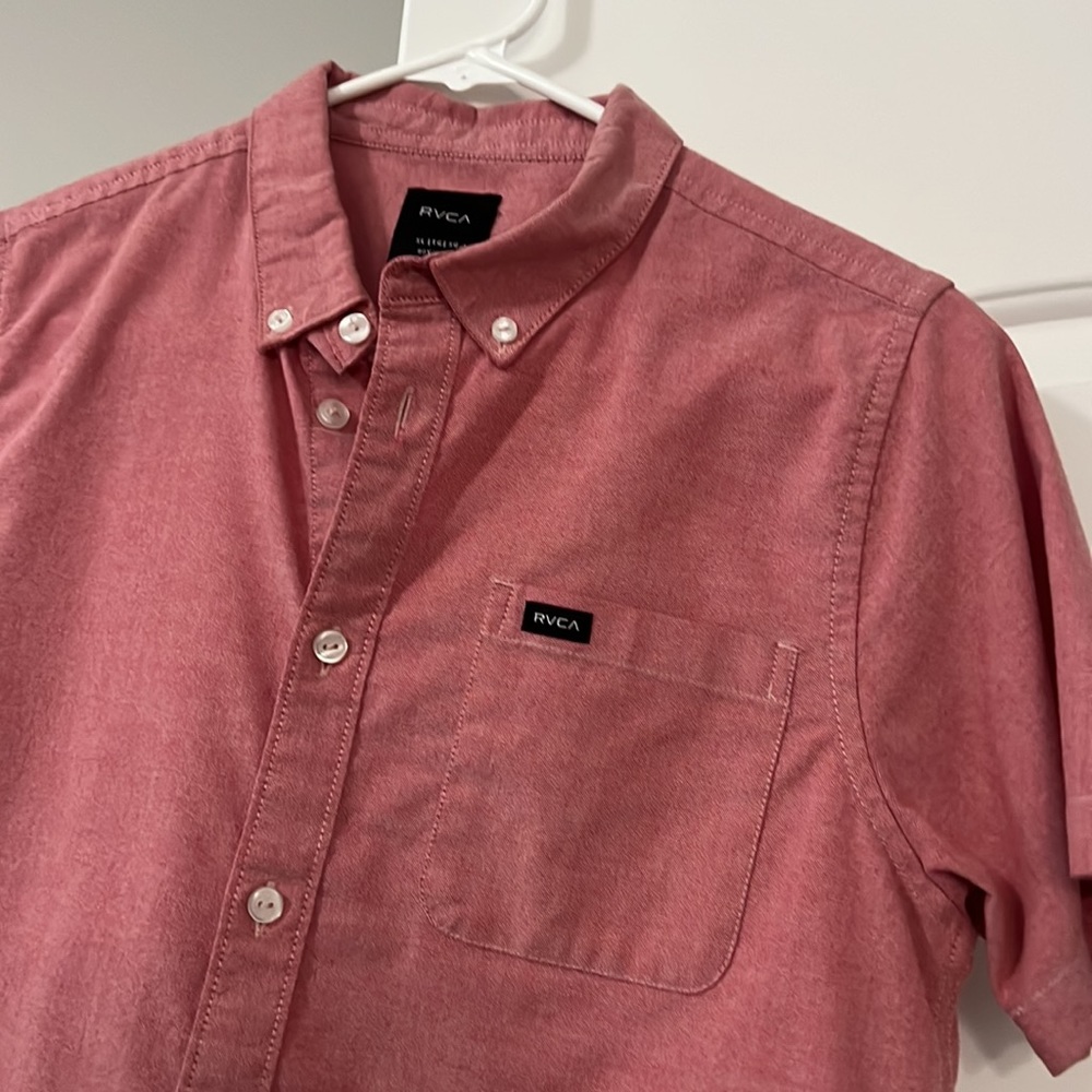 Big boys Rvca button up - Picture 2 of 3